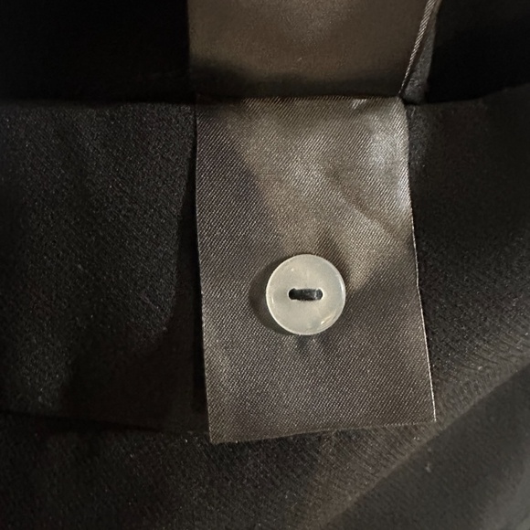 H&M Women's Black Dress Pants Ankle/Crop High Waist Size US 6 LIKE NEW - Picture 8 of 8